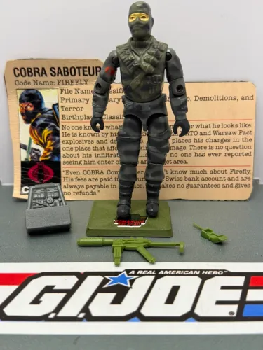 Gi Joe Firefly v1 - 1984 - comandos em ação