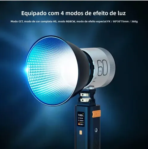 Iluminador Sokani Cola 60C para youtubers