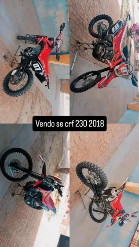 Vendo CRF 230 ano 2018