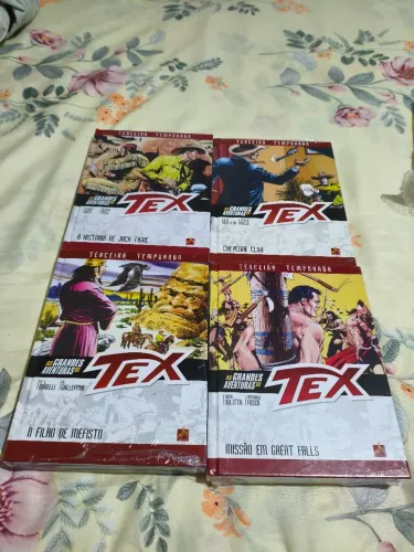 Coleção Hq As Grandes Aventuras de Tex 3° Temporada