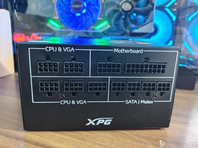 Fonte gamer XPG Core Reactor 850w FULL MODULAR