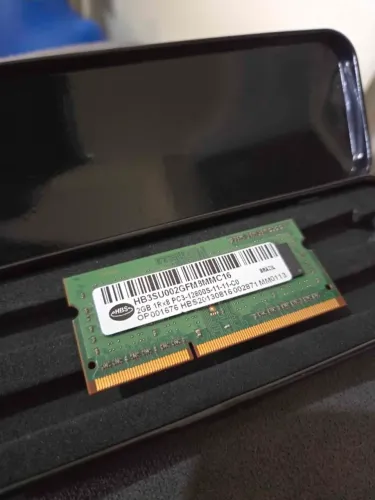 Memória Ram P/ Notebook Hbs 2gb Ddr3 1rx8 12800s