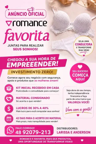 Renda extra romance 
