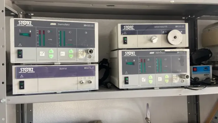 4 EQUIPAMENTO  STORZ PARA VIDEO CIRURGIA