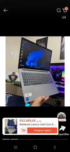 Notebook dell i5 16gb 