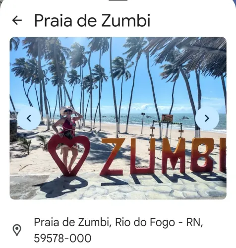 Praia de Zumbi (RN), 278 Ha. Local Excelente p/ Empreender