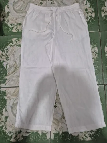 Calça de Linho Cotton On