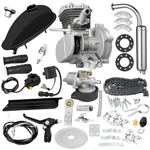 Kit Completo Motor Para Bike - 80 Cilindradas Top - Bicicleta Motorizada Novo Lacrado