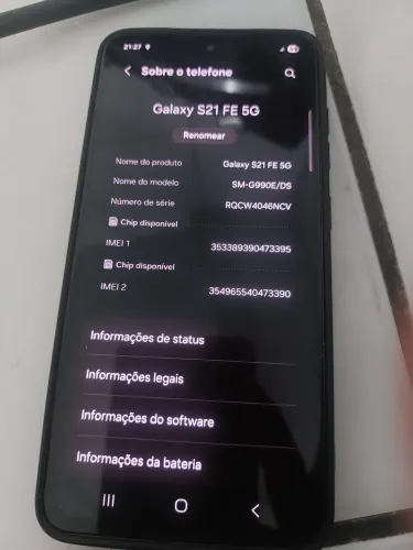 S 21 FE 5G