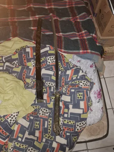 Espada japonesa Katana para decoração
