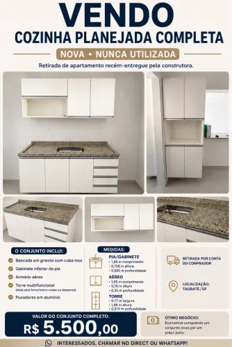 Planejado cozinha completo