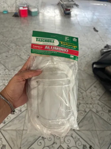 Kit 6 Arandela Tartaruga De Parede Prv. D'água Suprema Pret.