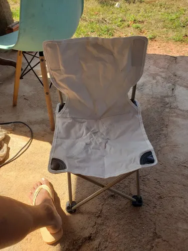 4 cadeirinha de camping