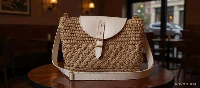 Bolsa crochê
