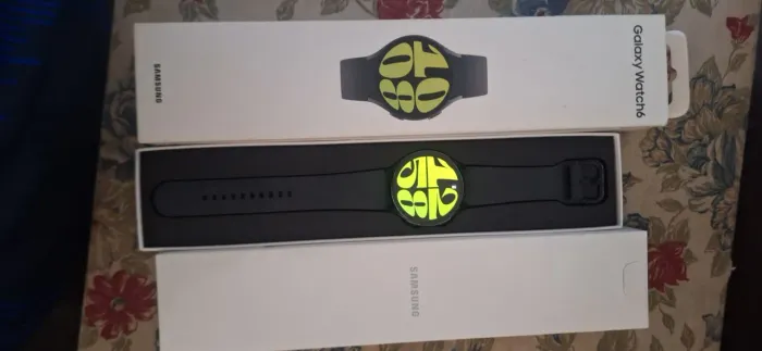 Samsung Galaxy Watch6 44mm Preto - Na Caixa, Completo!