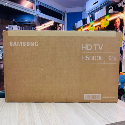 LOJA FÍSICA. SMART TV | SAMSUNG 32" HD H5000F SISTEMA OPERACIONAL TIZEN HDR PURCOLOR.