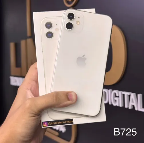 LOJA FÍSICA. IPHONE 11 128GB BRANCO BEM CONSERVADO | RETIRE HOJE