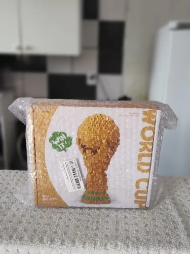 Taça da Copa do Mundo em LEGO - Colecionável | Novo na Caixa