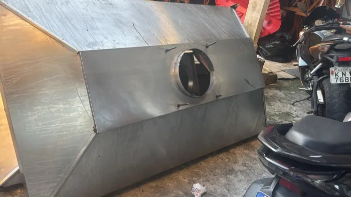 Cozinha toda em inox desmontável pra restaurante
