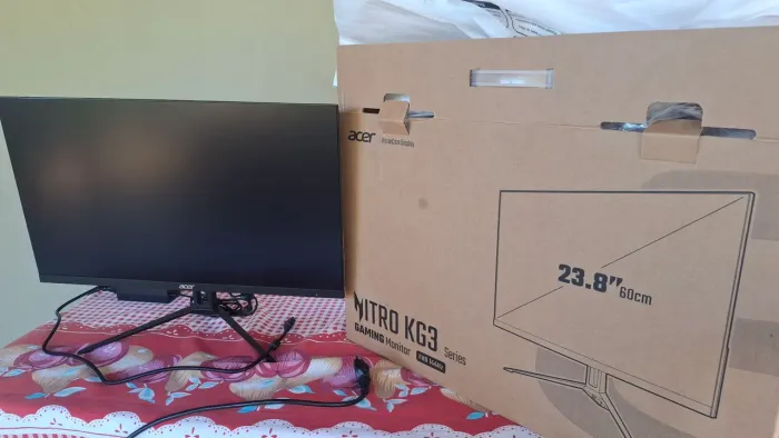 Monitor Gamer Acer Nitro Kg243y 23,8 Full Hd 144hz 1ms Ips