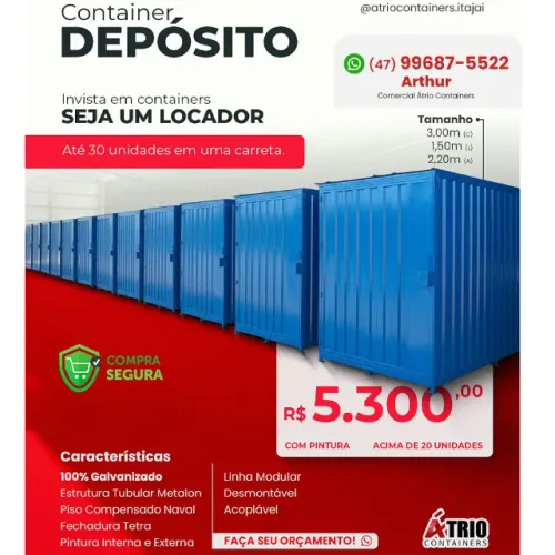 Container deposito 16