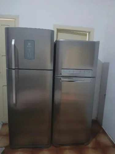 Geladeira Eletrolux Inox Frost Free 2 modelos
