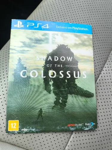 Leia Jogo para PS4 PS5 usado Shadow of the Colossus mídia física usado capa de papel 