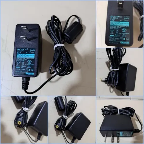 SONY AC-P12V1 AC ADAPTER (12V, 1.2A) (ORIGINAL)