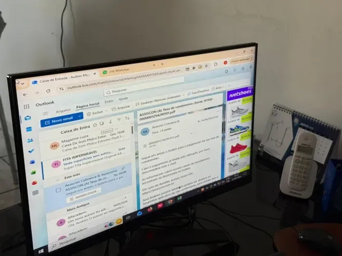 COMPUTADOR LENOVO COM MONITOR LG