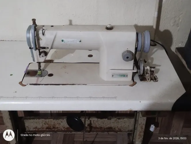 Máquina de costura reta Industrial