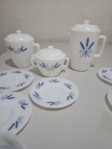 Aparelho de Café Colorex Trigo Azul
