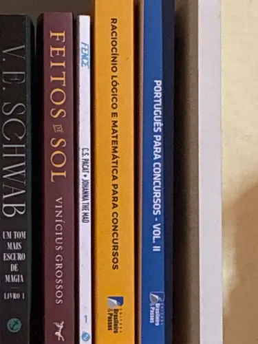 Livros Português e Raciocínio Lógico - Rômulo Passos - Valor unitário