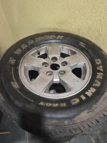 Jogo De 4 Rodas S10 "Pitbull" Com Pneus Hankook A03 275/60/15