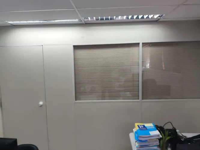 Divisórias Eucatex e gesso acartonado e forro