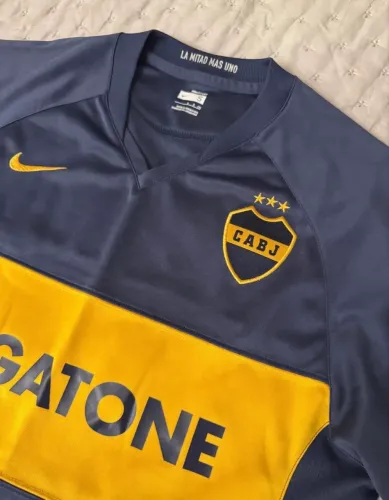 CAMISA ORIGINAL BOCA JUNIORS (07/08 - TAM P)