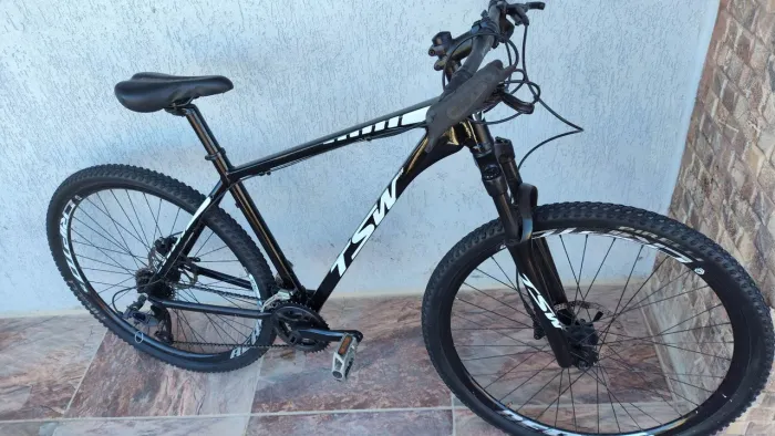 bicicleta aro 29 k7,freio hidráulico,shimano acera