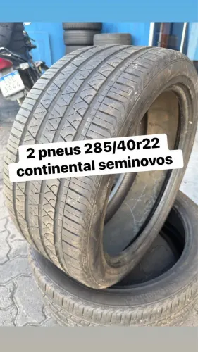 Pneus 285/40r22 zerado marca continental