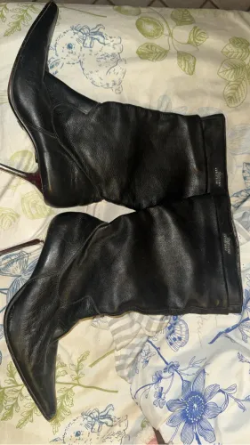 BOTA DE COURO CARMEN STEFFENS