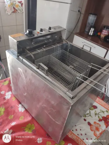 Fritadeira elétrica água e óleo 18 litros