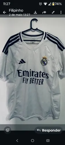 Camisa do real Madrid