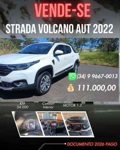 Fiat Strada Volcano 1.3 Flex 8V CD Aut. 2022