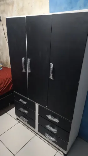 Guarda roupa solteirão direto de fabrica no bloco de madeira venha garenti o seu