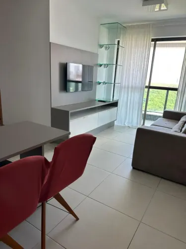 Aluguel apartamento totalmente mobiliado, 52m², 2 quartos/suíte, em. Boa Viagem, Recife-P