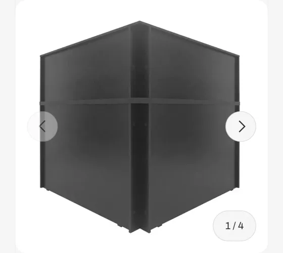 Balcão recepção em L
