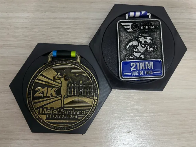 Kit com 5 Porta medalhas