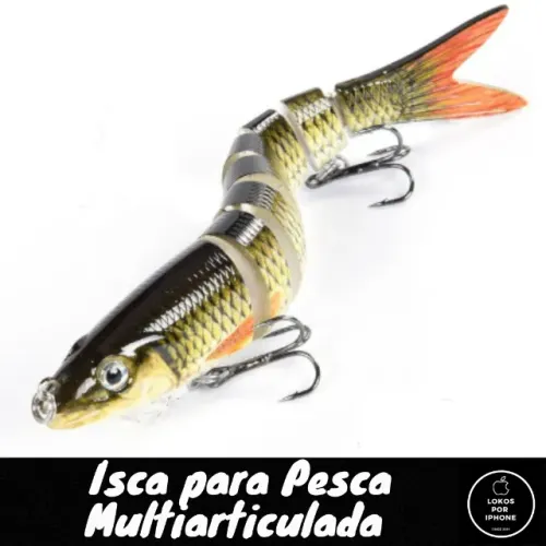 Isca de Pesca Multiarticulada