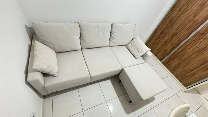 Vendo sofá de linho