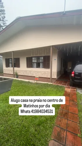 Alugo diária!praia central Matinhos