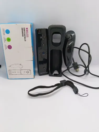 Kit Controle Completo para Wii e Wii U (Motion Plus Embutido) - Novo na Caixa! ?