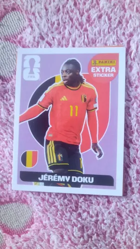 Figurinha jeremy doku bordo legend 2026 em perfeito estado